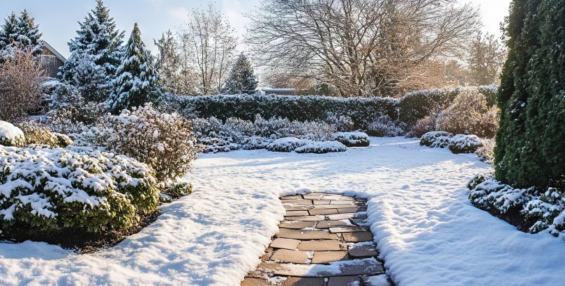 Zahrada v lednu: čas klidu, ochrany a péče o nářadí