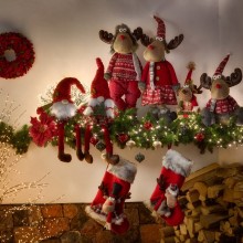 Plyšáci dodají Vaší výzdobě to pravé vánoční kouzlo