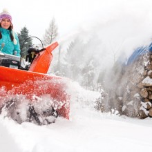 Když sněhové frézy vyjíždí do boje!