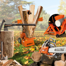 Pily, sekery i štípačky jdou do akce: jejich sezóna je v plném proudu!