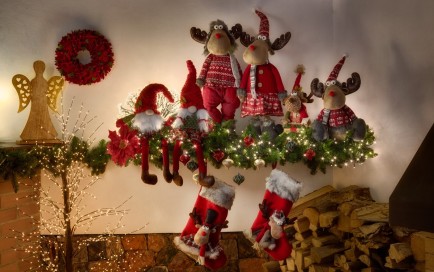 Plyšové hračky dodajú Vašej výzdobe to pravé vianočné kúzlo