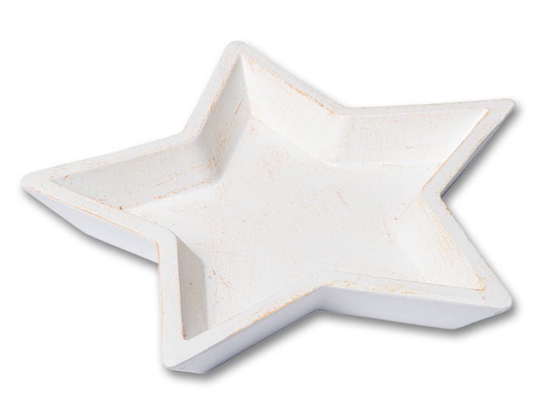 Drevená miska hviezda 42x4cm - foto 1 Drevená miska hviezda 42x4cm - foto 1