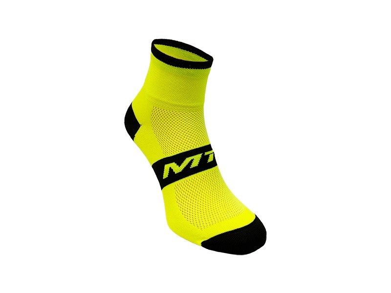 Ponožky MTF, vel. 43-45, žluté neon