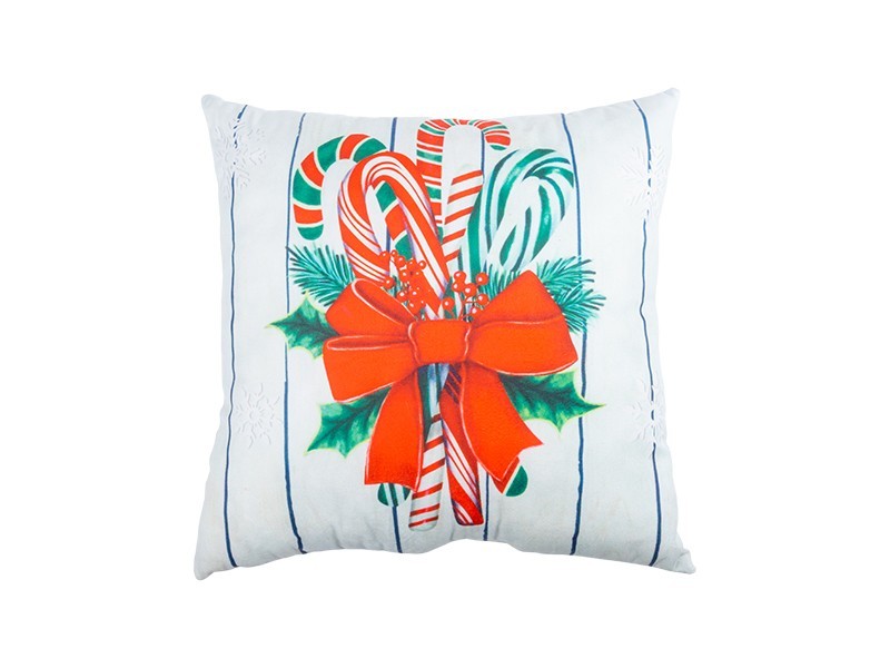 Vianočný vankúš s mašľou 40 cm