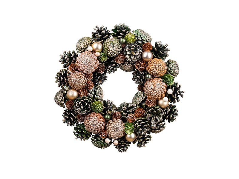 Věnec Rustic, 34x34x8,5 cm - foto 1 Věnec Rustic, 34x34x8,5 cm