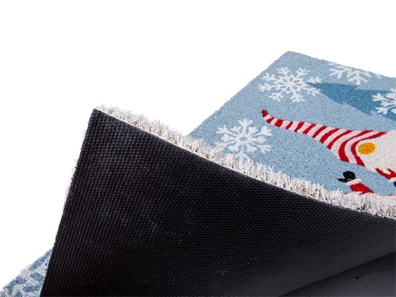 Vianočná rohožka - Škriatkovia, 45x75 cm