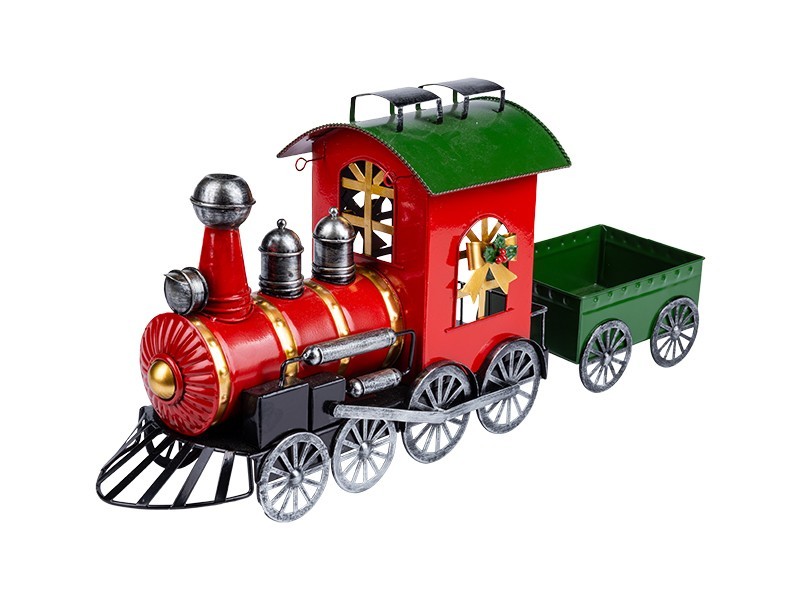 Kovový vlak 51x13,5x22 cm