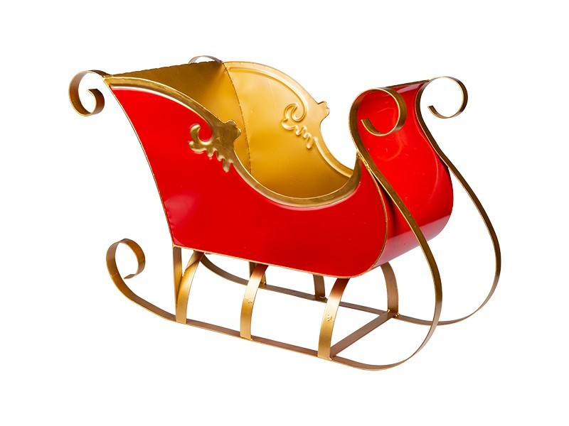 Kovové sáně velké 79x39x54 cm - foto 1 Kovové sáně velké 19,5x15,5x21,5 cm