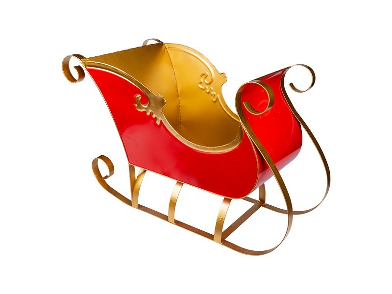 Kovové sáně velké 79x39x54 cm - foto 2 Kovové sáně velké 19,5x15,5x21,5 cm