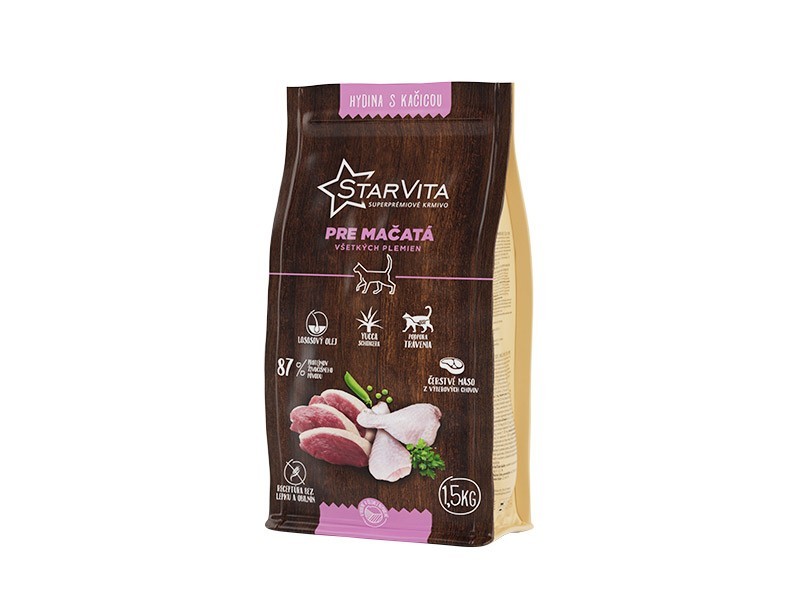 StarVita granule pro koťata 1,5kg