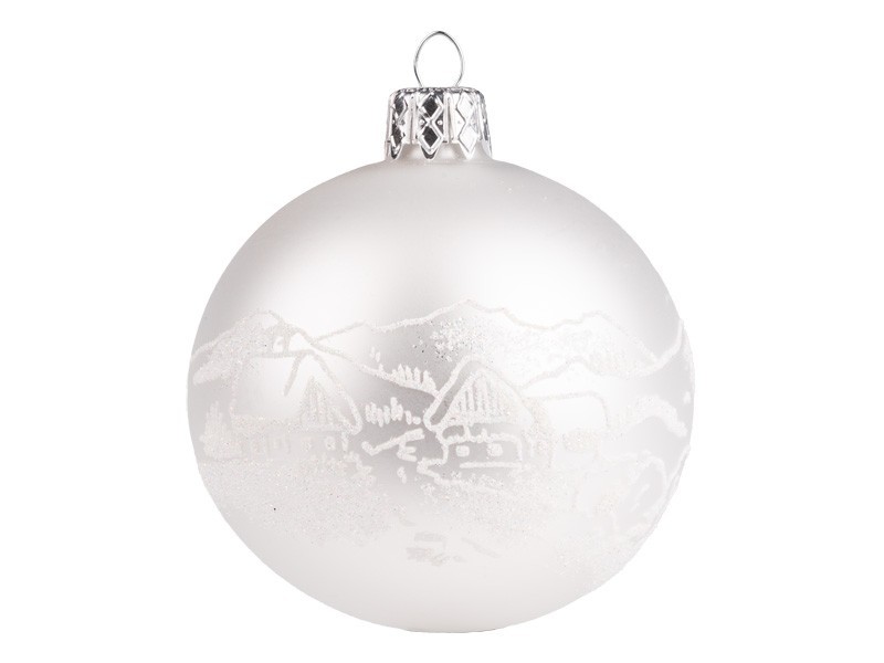 Guľa vianočná ČESKÁ VÝROBA 7D