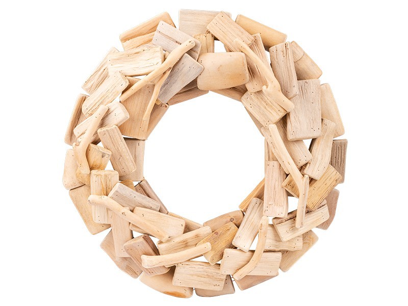 Veniec z driftového dreva 33x33x5,5 cm - foto 1 Veniec z driftového dreva 33x33x5,5 cm