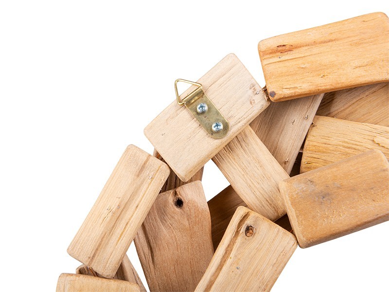 Veniec z driftového dreva 33x33x5,5 cm - foto 2 Veniec z driftového dreva 33x33x5,5 cm