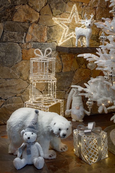 Jedľa DELUXE LED, biela, 210 cm - foto 9 Jedľa DELUXE LED, biela, 210 cm