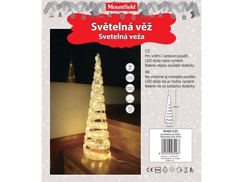 Svetelná veža, 50LED