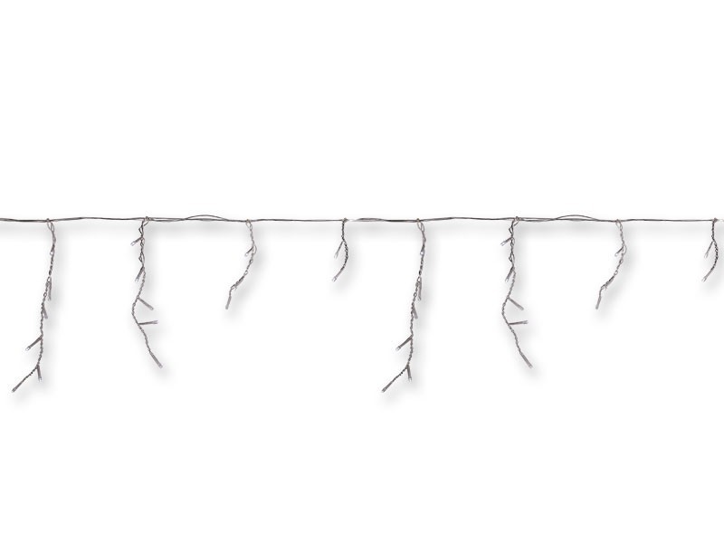 Světelný závěs 2,7m, 72LED, studená bílá