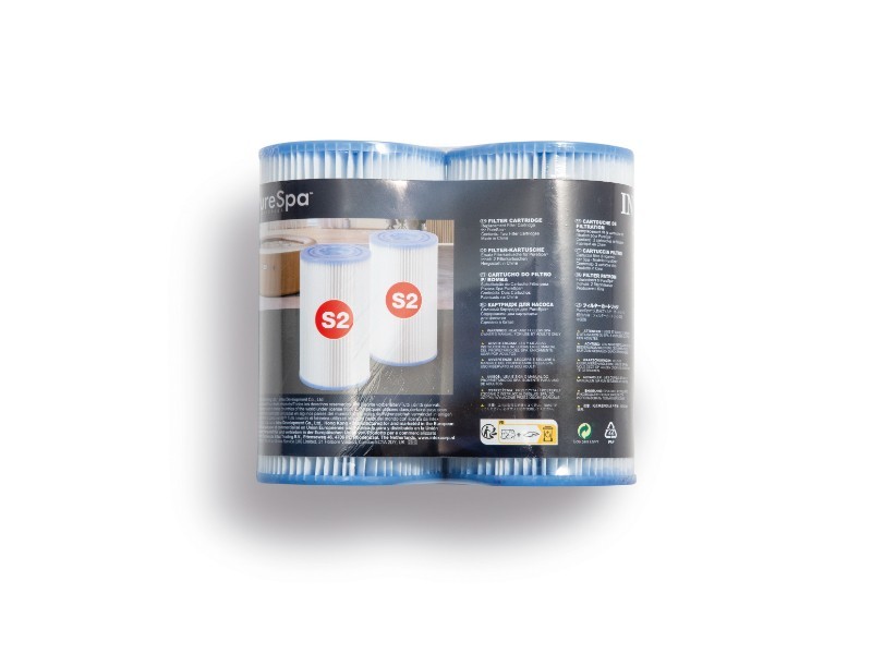 Vložka filtrační 2ks - Purespa - TYP S2 - foto 1 Vložka filtrační 2ks - Purespa - TYP S2