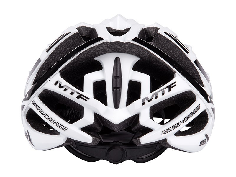 Cyklo přilba MTF Race, bílá, L/XL