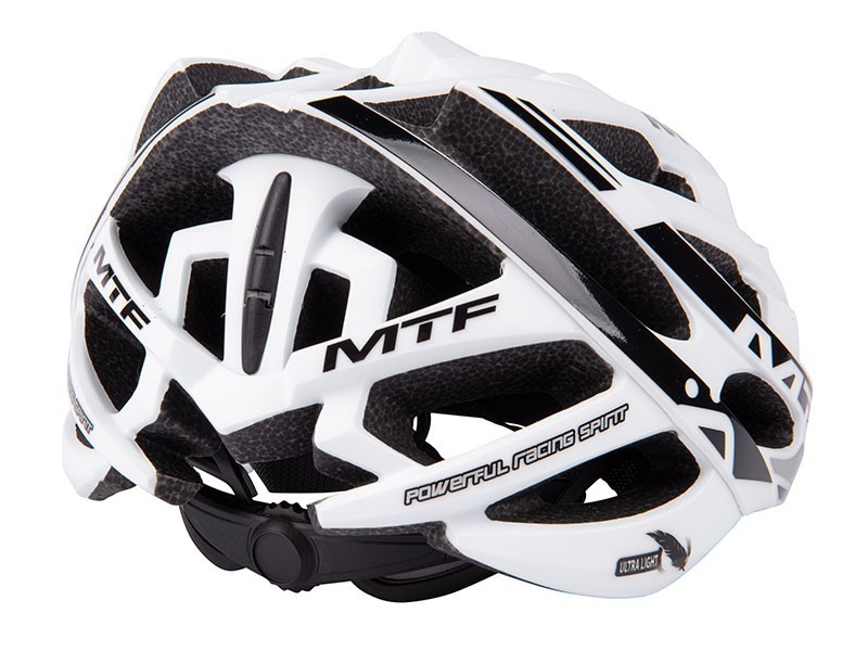 Cyklo přilba MTF Race, bílá, L/XL