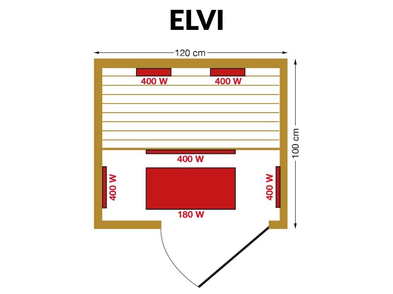 Infrasauna Elvi