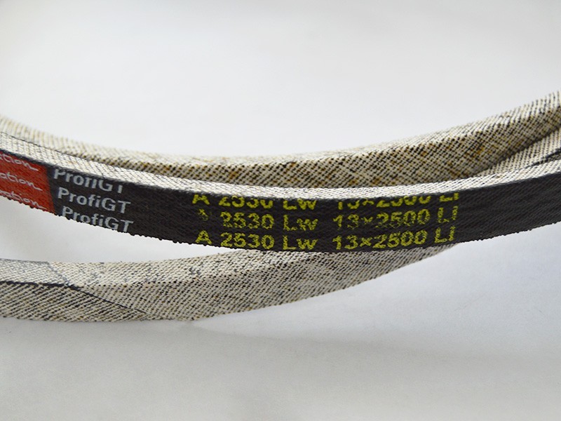 Klínový řemen 13x2500 Li šedý