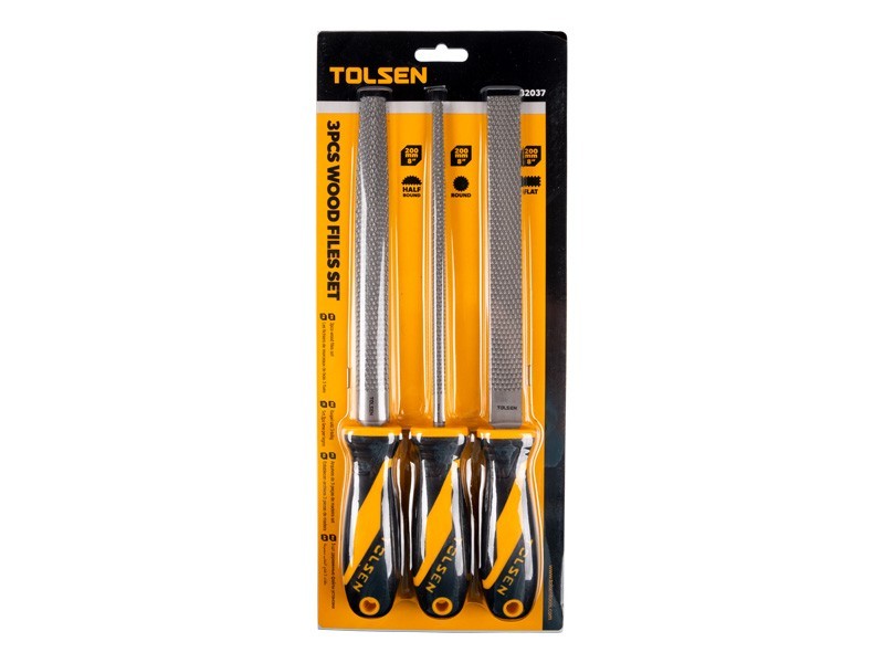 Pilníky, sada 3ks, na drevo - foto 7 Pilníky, sada 3ks, na drevo