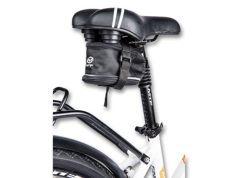 Cyklotaška pod sedlo 12,5x8x7cm, čierna
