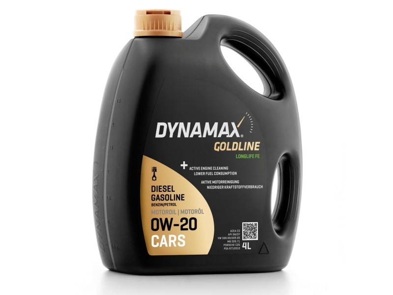 Olej DYNAMAX Goldline Longlife FE 0W20 4l