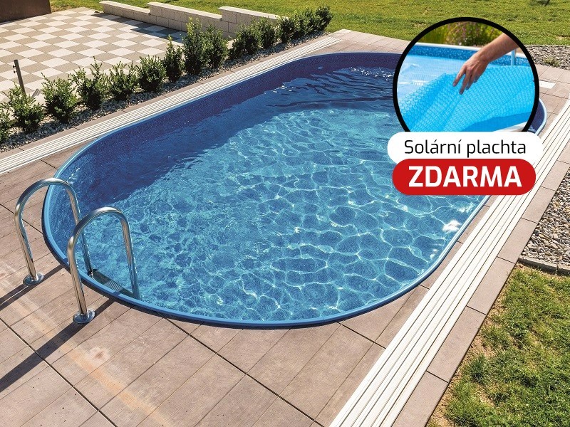 Azuro Ibiza 525 - PVC hnedá - hĺbka 1,20 m