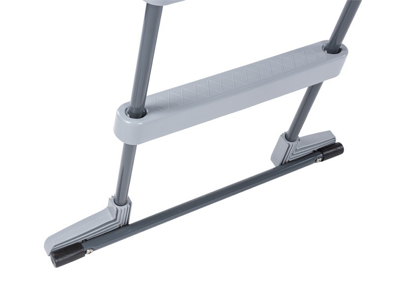 Bazénové schůdky De Luxe Antracit 1,23m