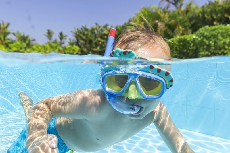 Potápěčské brýle se šnorchlem 3+ různé barvy