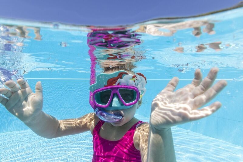 Potápěčské brýle se šnorchlem 3+ různé barvy