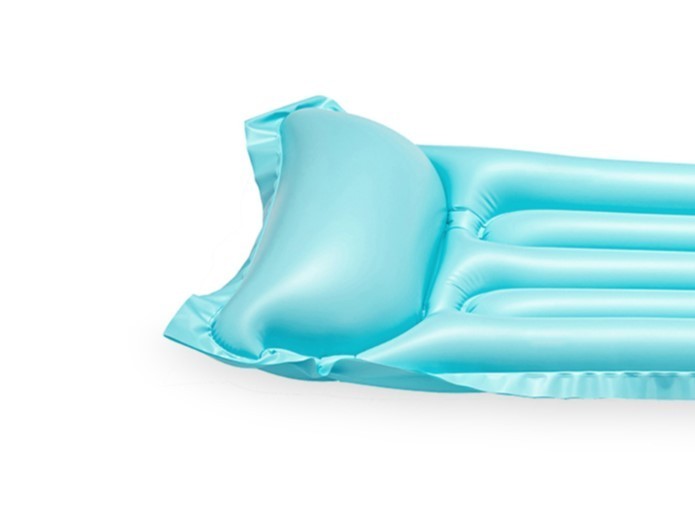 Nafukovací lehátko do vody tyrkysové 168x61x23cm