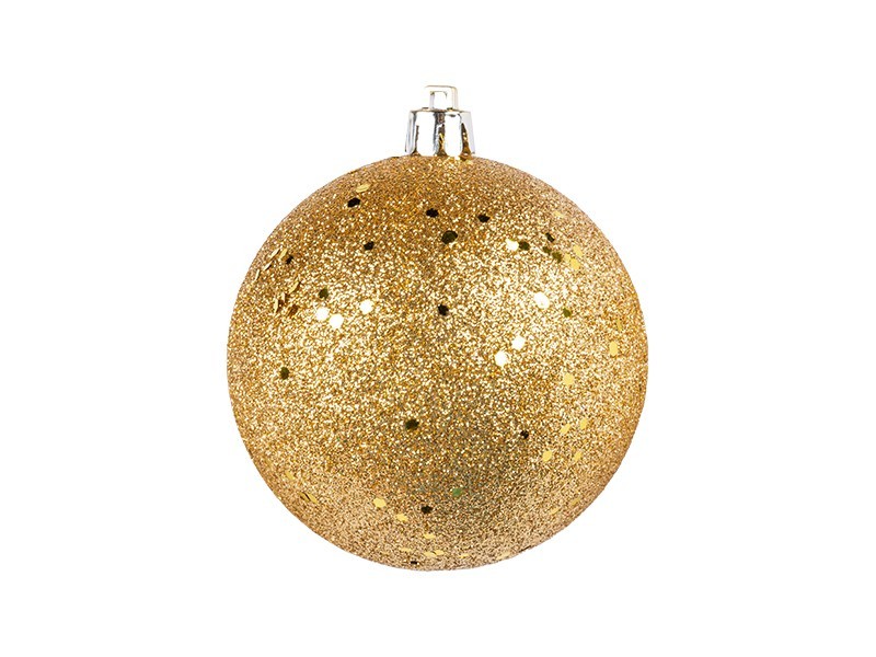 Vánoční koule, tradiční set, 4x80 mm