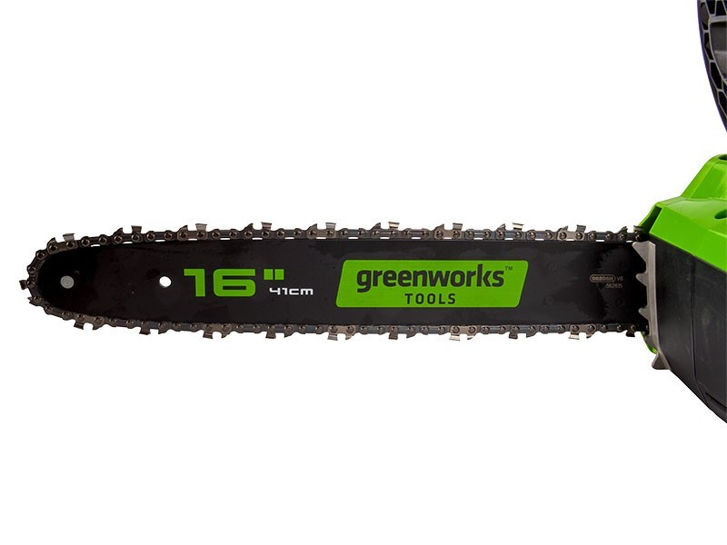 Aku řetězová pila Greenworks GD60CS40 60V - foto 11 Aku řetězová pila Greenworks GD60CS40 60V - foto 11