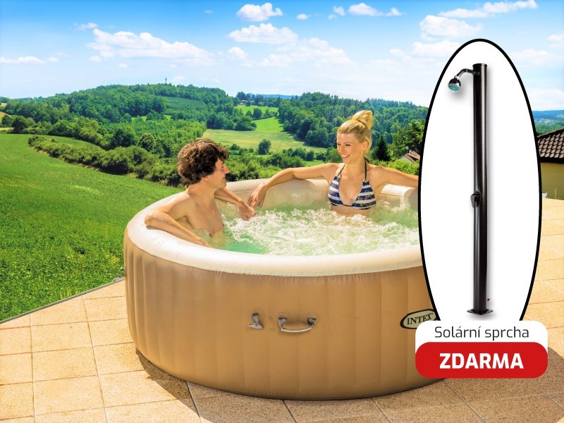 Nafukovacia vírivka PureSpa Bubble HWS 800, sahara
