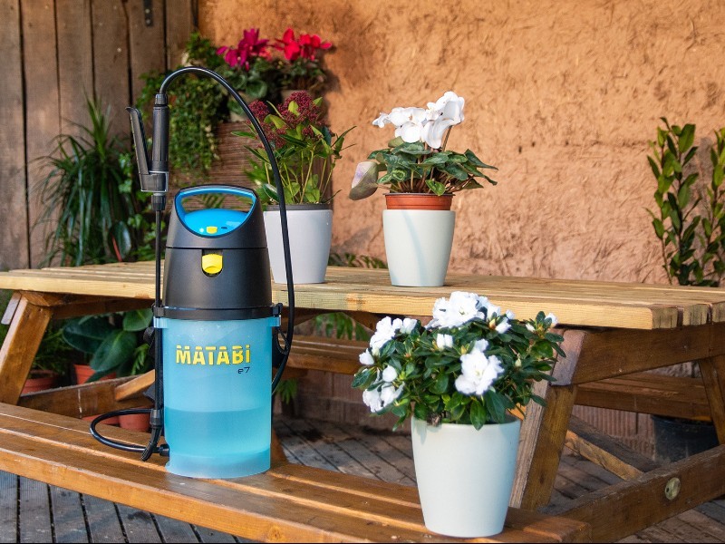 Tlakový postřikovač Matabi E7 elektrický