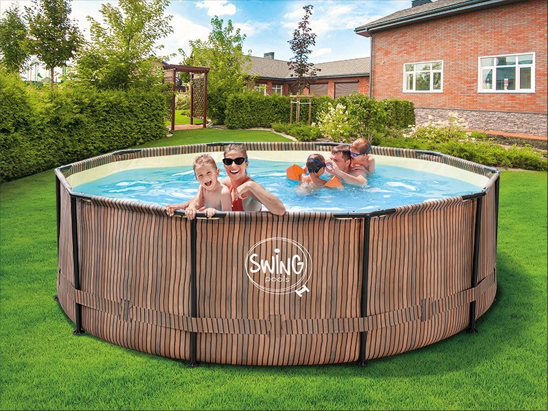 Bazén Swing FRAME TEAK 3,05x1,07m
