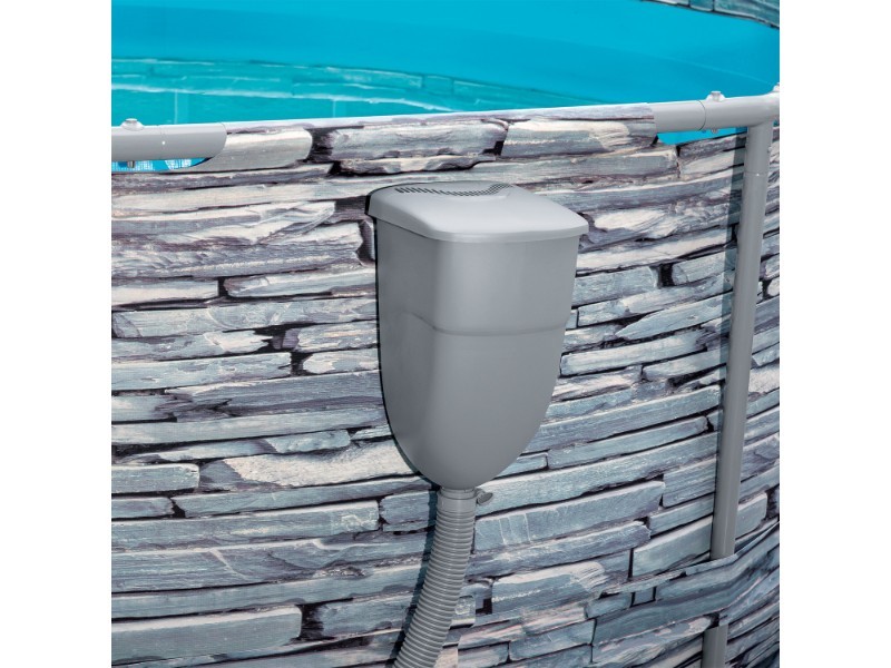 Bazén Swing FRAME Stone 3,66x1,22m, Skimmer mount - foto 3 Bazén Swing FRAME Stone 3,66x1,22m, Skimmer mount
