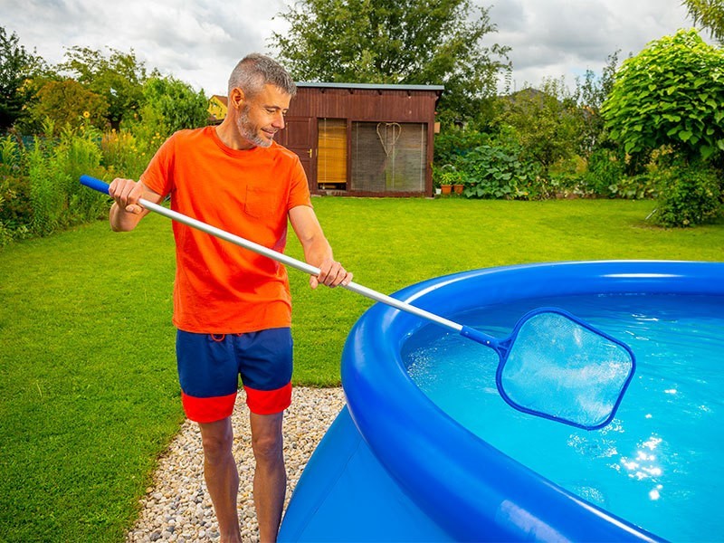 Hladinová sieťka s ALU tyčou 1,2m