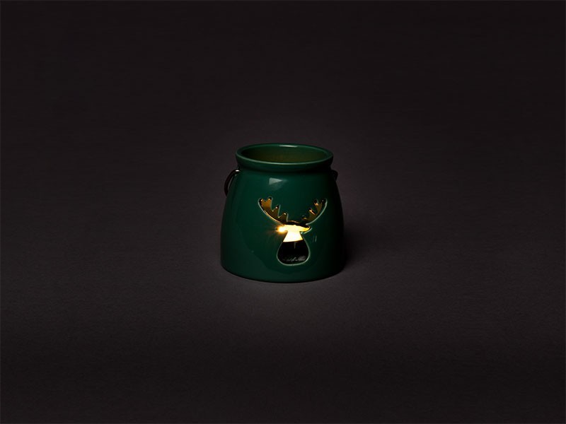 Lampáš sob 8cm, keramika - foto 2