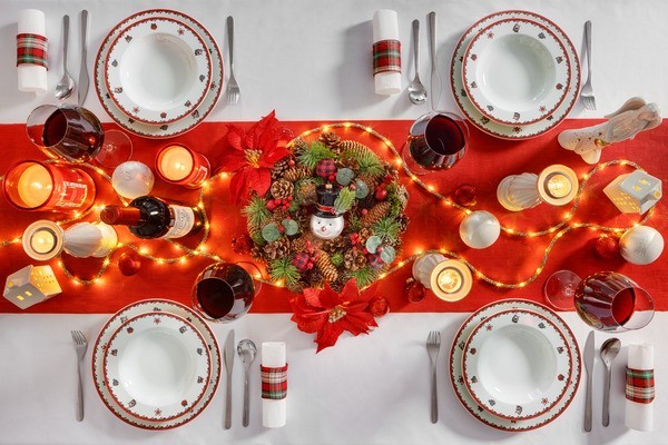 Domček s LED svetlom, porcelánový, 9 cm - foto 7 Domček s LED svetlom, porcelánový, 9 cm