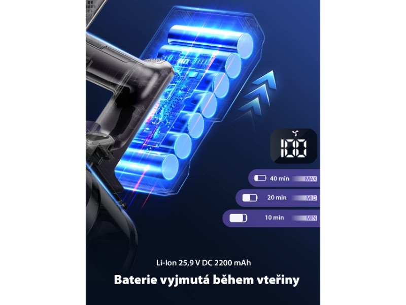 Tyčový vysavač MTF VCPA 350 A - foto 8 Tyčový vysavač MTF VCPA 350 A