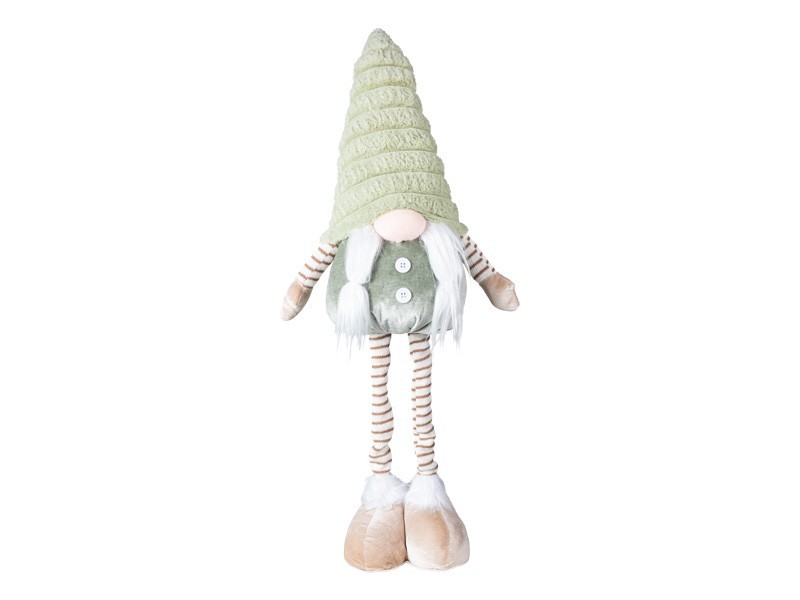 Škriatok so zelenou čapicou, teleskopický 85cm