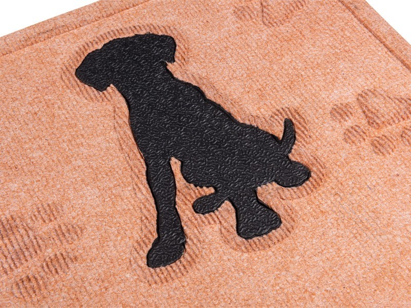 Rohožka - Psia labka, 45x75 cm