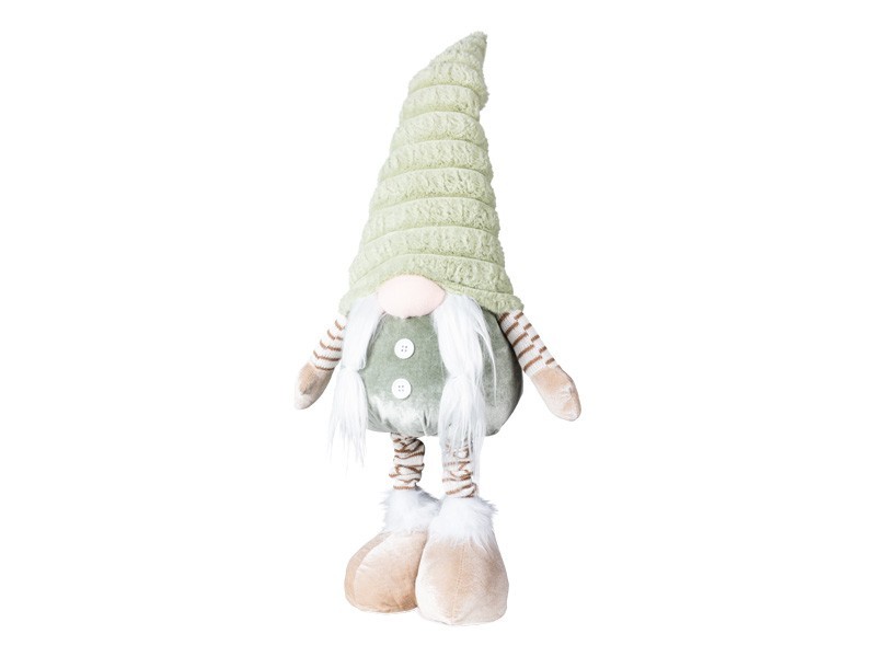 Škriatok so zelenou čapicou, teleskopický 85cm