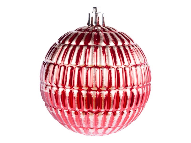 Vánoční koule, tradiční set, 12x80 mm