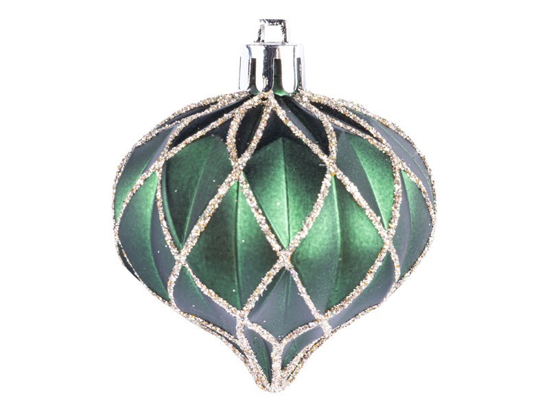 Vánoční koule, tradiční set, 16x60 mm