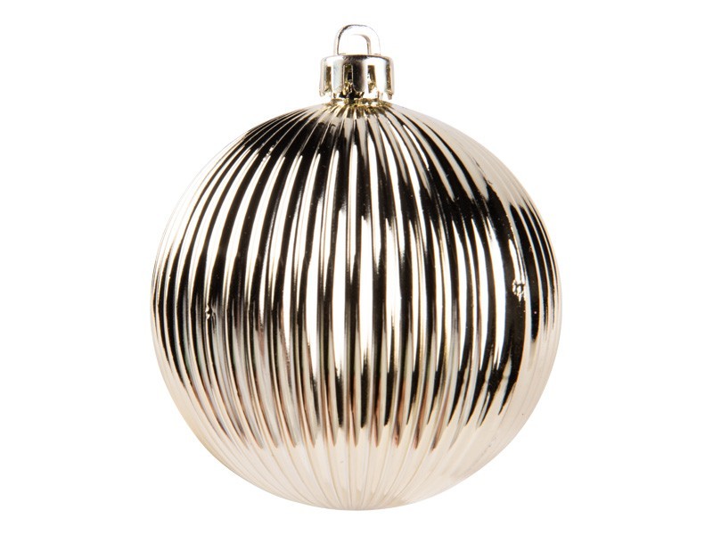 Vánoční koule Ø8cm zlatá, 50ks