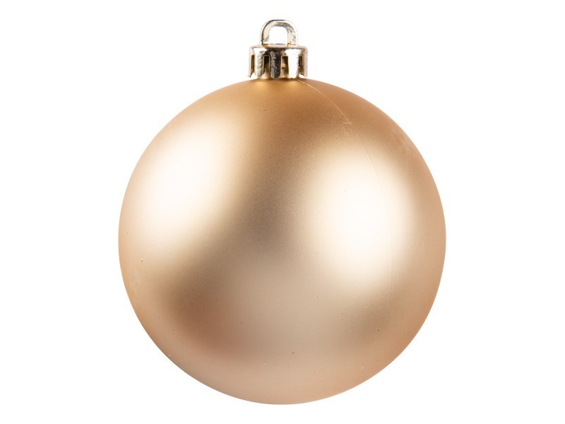Vánoční koule Ø8cm zlatá, 50ks